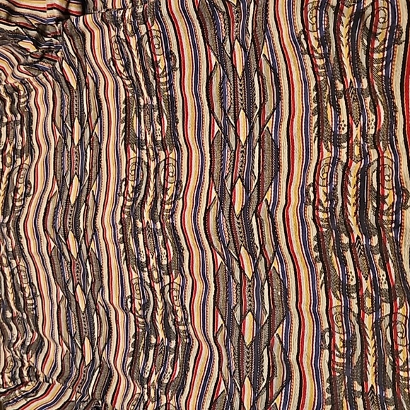 Chicos Design Blazer Aztec Woven Design, Size 1 - Picture 7 of 9